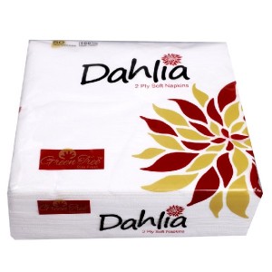 Dahlia Tissue Paper Napkins