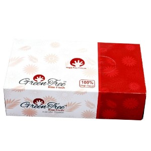Facial Tissue Paper Box